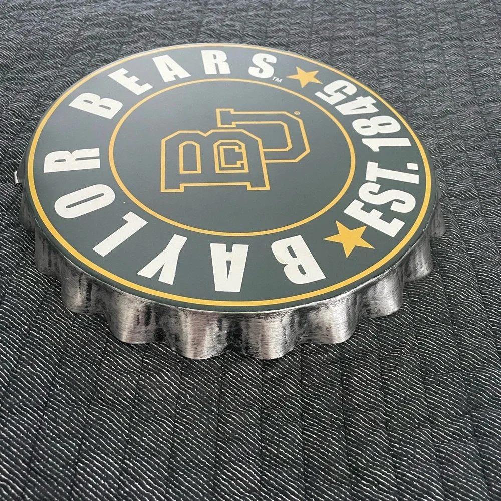 Baylor Bears Bottle Cap Wall Decor